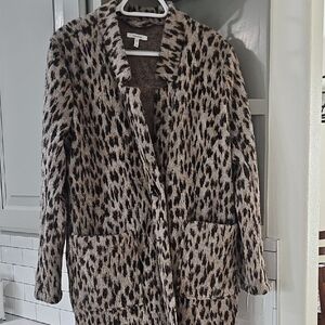 Maurices Animal Print Cardigan